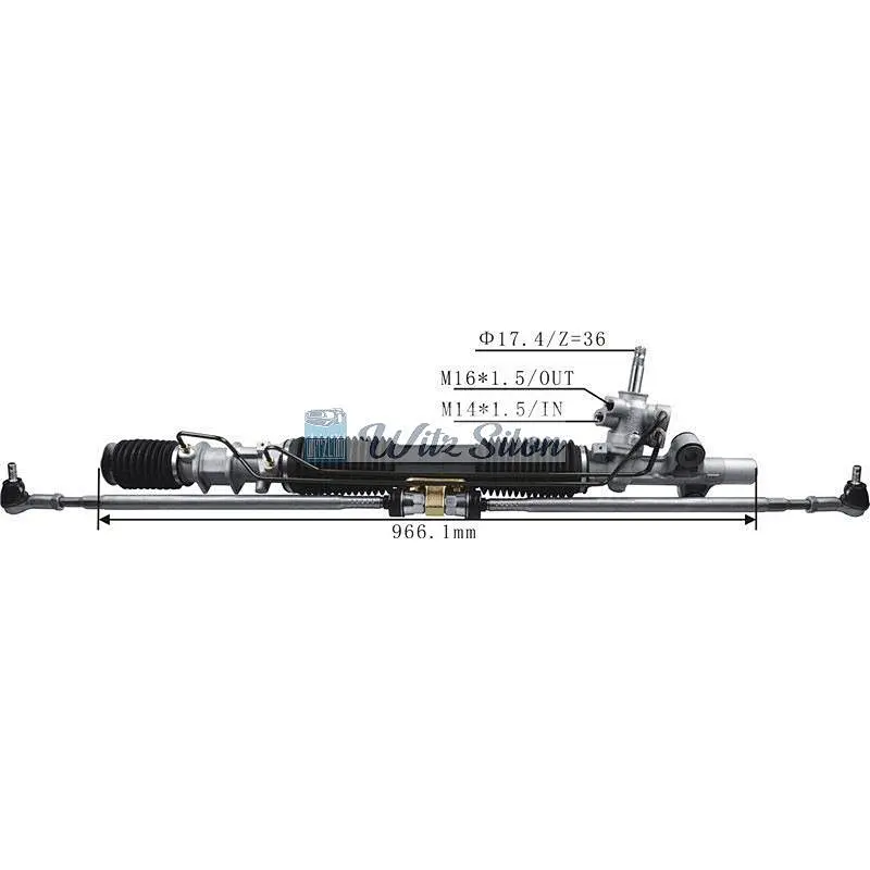 53601-S9A-G06 LHD Hydraulic Power Steering Rack For Honda CR-V II (RD_) 2001-2006
