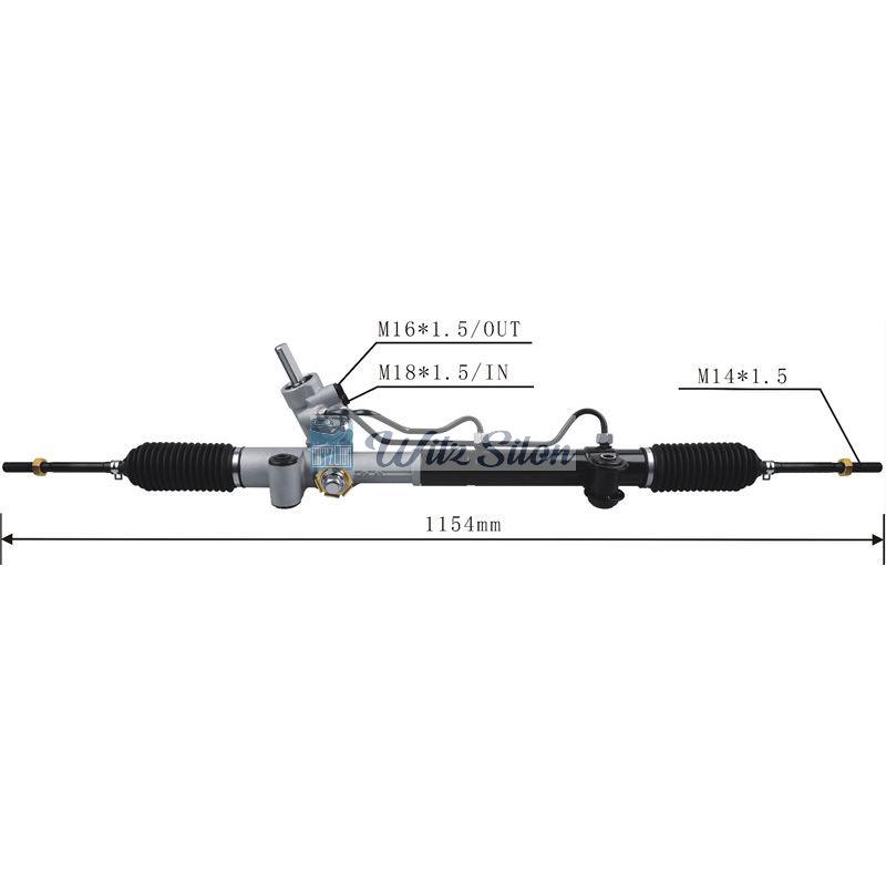 Steering Gear Power Steering Rack for OPEL CORSA 1.4L 1.8L 2003-2008 93383067 93398257