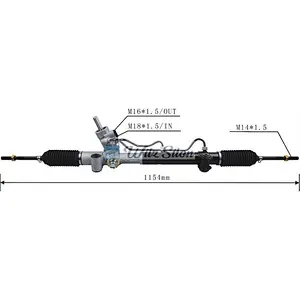 Steering Gear Power Steering Rack for OPEL CORSA 1.4L 1.8L 2003-2008 93383067 93398257