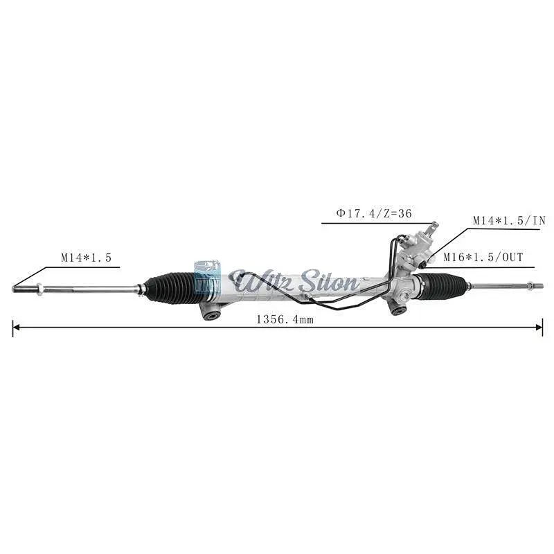 For SUZUKI GRAND VITARA auto steering gear box hydraulic power steering rack 49001-7S000