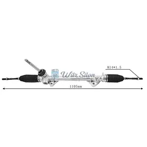 48001-JD900 48001-JM00C 48001-JG40B LHD Hydraulic Power Steering Rack For NISSAN QASHQAI  QASHQAI +2 I (J10 JJ10) 2006-2013