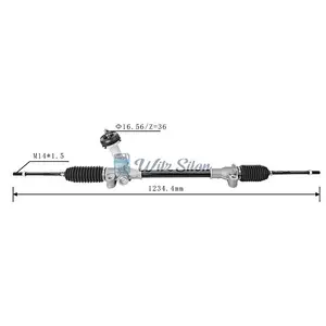 56500-B4500 Steering Gear Power Steering Rack for HYUNDAI GRAND I10 1.2L