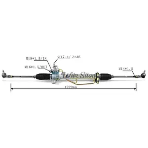 Power Steering Rack Steering Gear For VW GOLF JETTA CORRADO 191422061MX 191422061S 191422055 191422061RX 357422061JX 191422055B