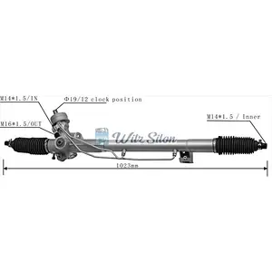Power Steering Rack For AUDI A4 1994-2001 8d1422052b 8D1422071M 1J1422061AN