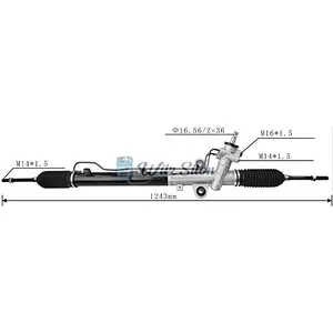 For HYUNDAI H1 auto steering gear power steering rack 577004H901