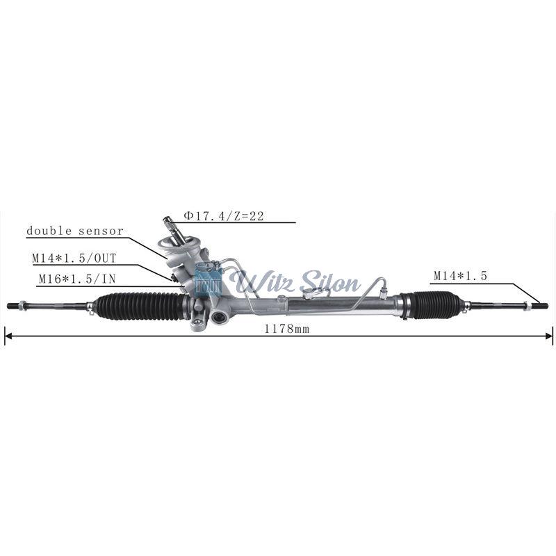 5U1422055A Auto Hydraulic Steering Rack for VW Voyage 2008-