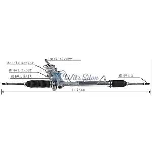 5U1422055A Auto Hydraulic Steering Rack for VW Voyage 2008-
