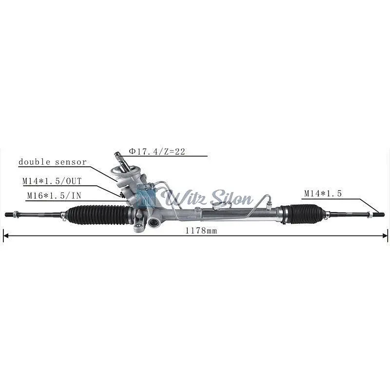5U1422055A Auto Hydraulic Steering Rack for VW Voyage 2008-