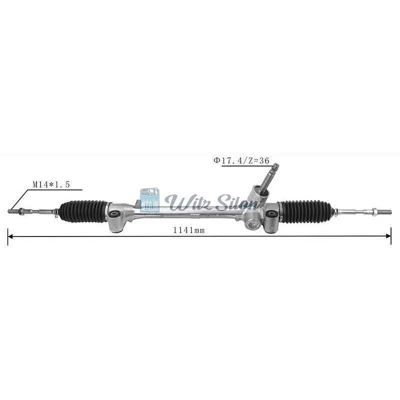 45510-0D550 45510-0D460 RHD Hydraulic Power Steering Rack For Toyota YARIS 2013-