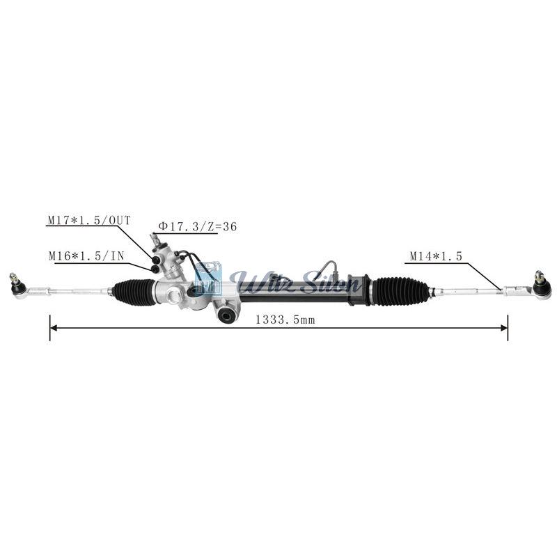 8-97943520-1 RHD Hydraulic Power Steering Rack For Isuzu D-MAX I (TFR TFS) 2002-2012