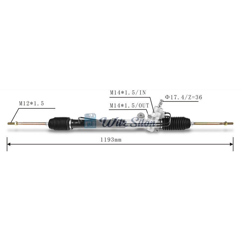 49001-4Z001 49001-4Z011 49001-4Z700 49001-4Z800 49001-F4600 Car Power Steering Rack And Pinion for NISSAN SENTRA SUNNY B13