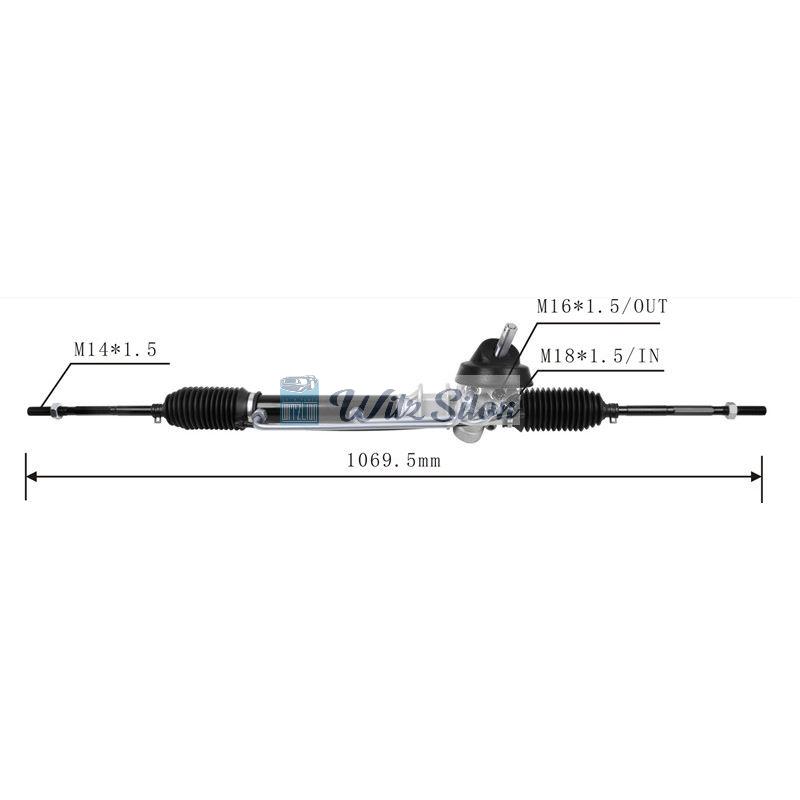 94754800 LHD Hydraulic Power Steering Rack for Chevrolet Chevrolet Tornado 2004-2016