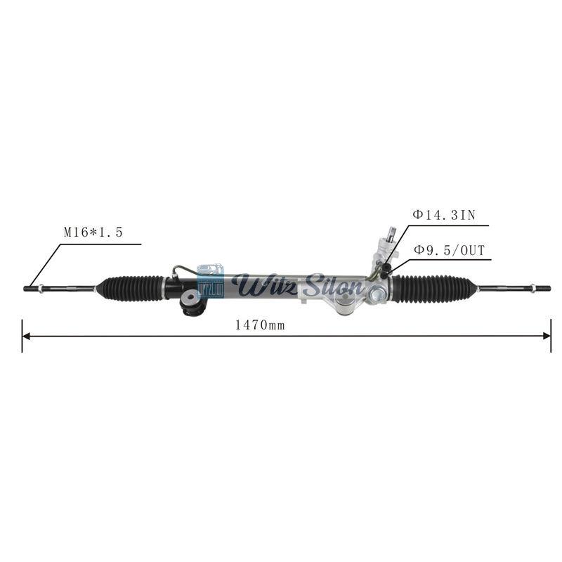 4L3Z-3504-CB 8L3Z-3504ARM LHD Hydraulic Power Steering Rack for FORD F-150 LOBO 2WD 2004-2008