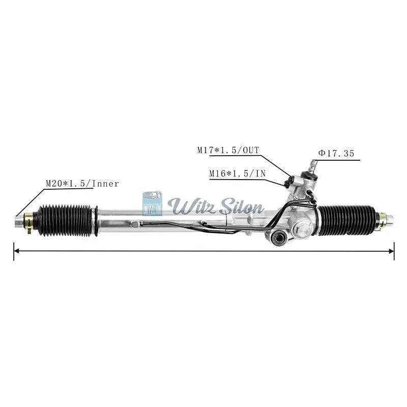 44250-60012 44200-60351 RHD Hydraulic Power Steering Rack For Toyota HILUX VI Pickup (_N1_) 1997-2006