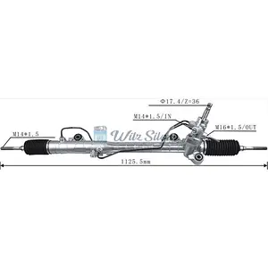 GJ6E-32-110E LHD Hydraulic Power Steering Rack For MAZDA 6 Saloon (GG) 2002-2008
