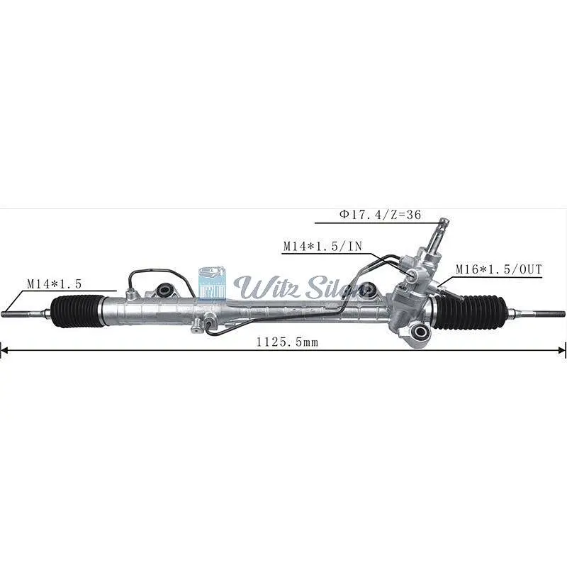 GJ6E-32-110E LHD Hydraulic Power Steering Rack For MAZDA 6 Saloon (GG) 2002-2008