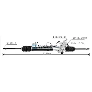 44200-42120 LHD Hydraulic Power Steering Rack For Toyota RAV 4 II (_A2_) 2000-2005