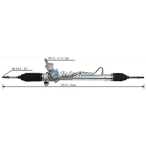 44250-52052 RHD Hydraulic Power Steering Rack For Toyota YARIS 1999-2005