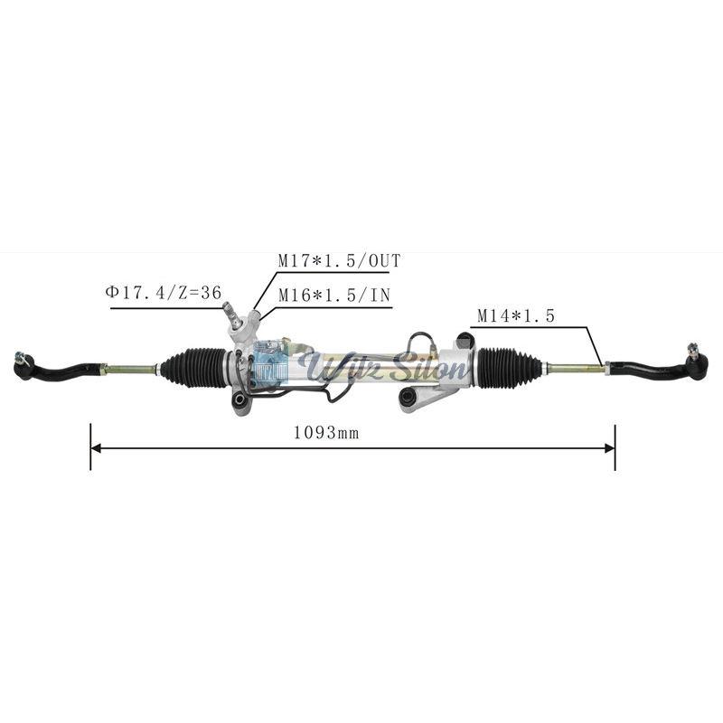 44200-13021 44250-02170 RHD Hydraulic Power Steering Rack For Toyota COROLLA 1991-1995