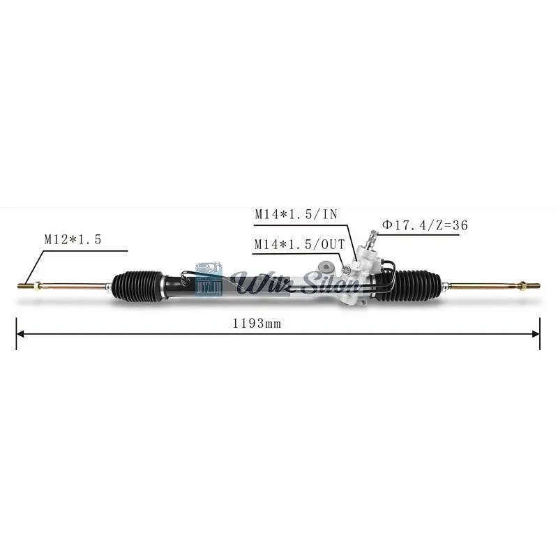 49001-4Z001 49001-4Z011 49001-4Z700 49001-4Z800 49001-F4600 LHD Hydraulic Power Steering Rack For NISSAN SENTRA V B15 1998-2006