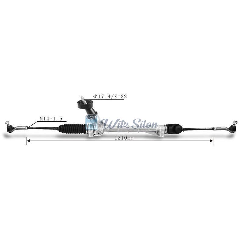 LHD power steering rack for Volkswagen Polo 6RU-423-057H
