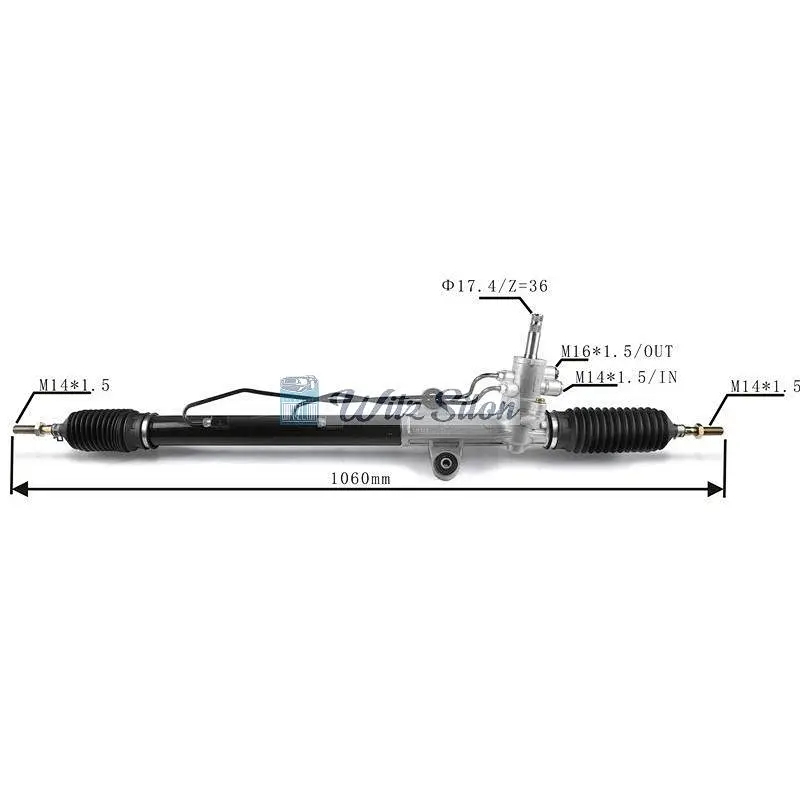 53601-S84-G04 53601-S84-A03 LHD Hydraulic Power Steering Rack For HONDA Accord 1998-2002