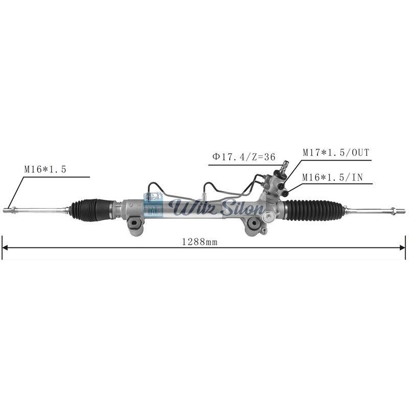 44250-0K740 44250-0K750 44250-0K730 Auto Power Steering Rack Steering Gear for TOYOTA