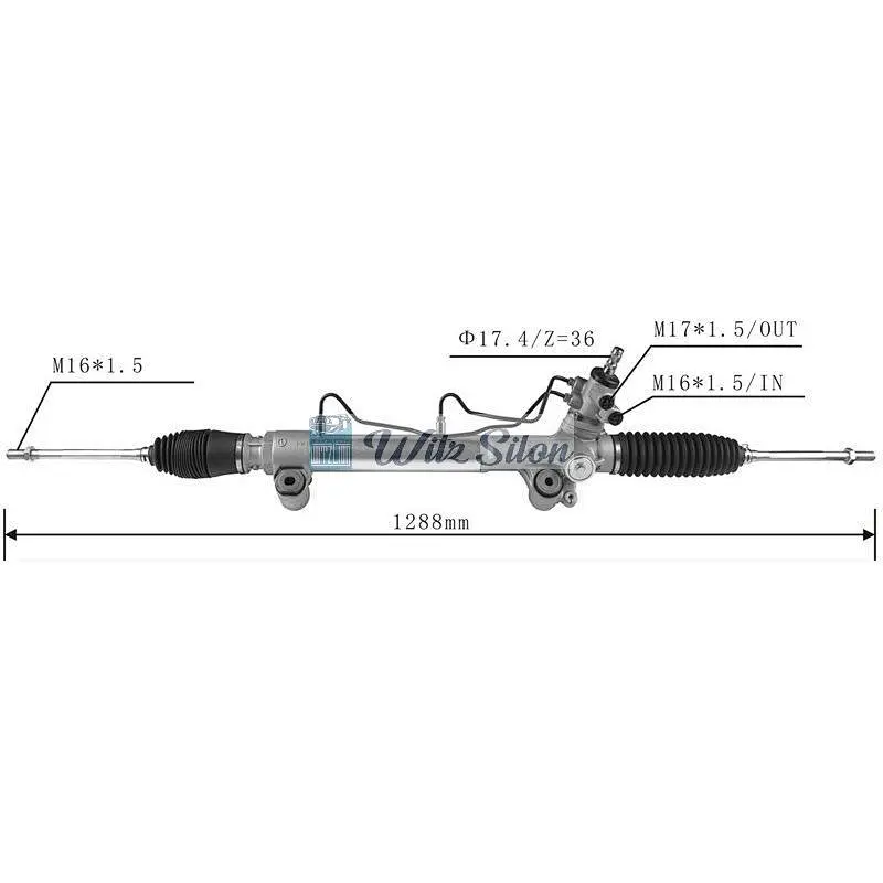 44250-0K740 44250-0K750 44250-0K730 Auto Power Steering Rack Steering Gear for TOYOTA