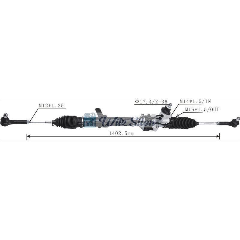 49001-Q5601 49001-F4200 LHD Hydraulic Power Steering Rack For NISSAN SENTRA III (B13) 1990-1994