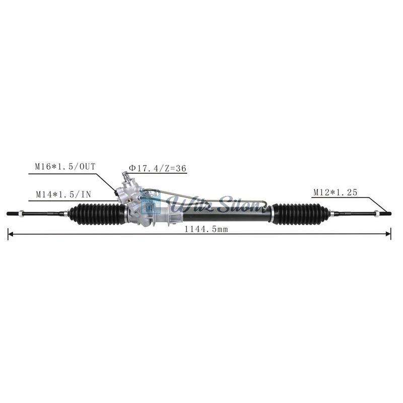 49001-0M010 RHD Hydraulic Power Steering Rack For Nissan SUNNY B13 B14 96-