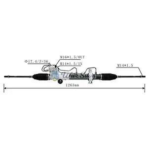 49001-9J400 49001-JB51A 49901-JA010 49001-8J000 Car Power Steering Rack Gear Box for NISSAN ALTIMA