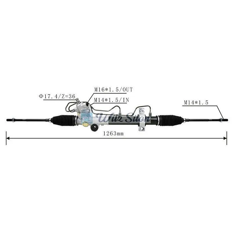 49001-9J400 49001-JB51A 49901-JA010 49001-8J000 Car Power Steering Rack Gear Box for NISSAN ALTIMA