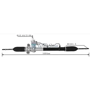 Auto steering gear power steering rack 96879493 96438534 96663816 For CHEVROLET MATIZ M200 M250 2005