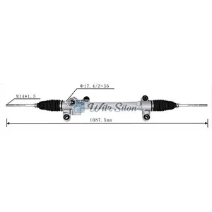 45510-12280 45510-02050 45510-01185 45510-02180 LHD Hydraulic Power Steering Rack For Toyota ALTIS Saloon 2019-
