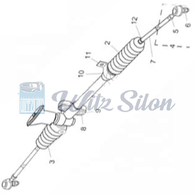 steering rack cost for TATAs INDICA 282046600108
