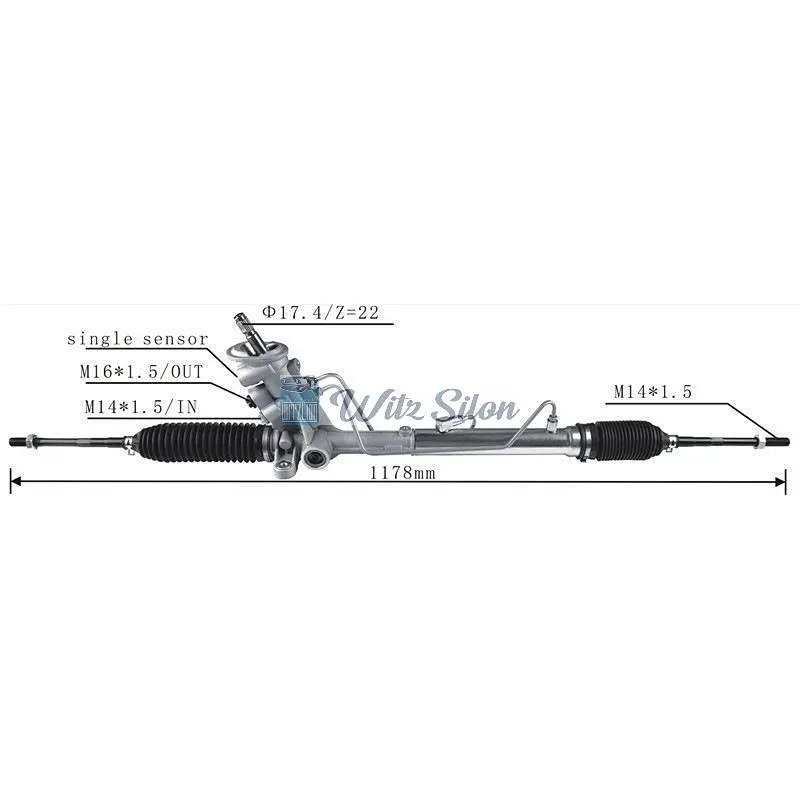 Hydraulic Power Steering Rack 6Q1 423 061M 6Q1423061M for VW POLO (9N_) 2001-2012