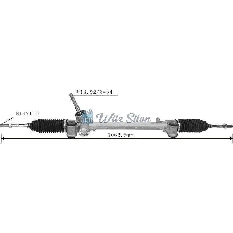45510-0D170 45510-0D150 45510-52140 LHD Hydraulic Power Steering Rack For Toyota YARIS (_P9_) 2005-