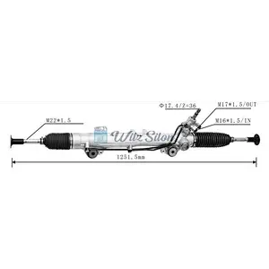 Aftermarket steering rack for Toyota SEQUOIA Land cruiser OEM 44200-60170