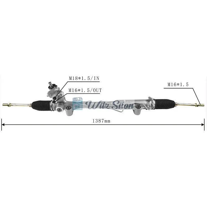 Power Steering Rack Gear For Volkswagen Amarok 2010-2015 2H1422055C 7L6422055K(Left Hand Drive)