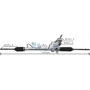 SPB Auto Parts Rack Hydraulic Power Steering Gear 5Z1422055 for VW Golf 2009-2012