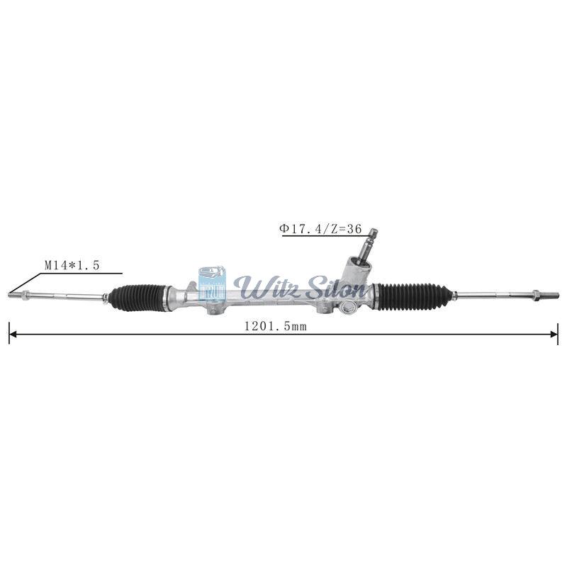 45510-BZ170 RHD Hydraulic Power Steering Rack For Toyota AGYA 2012-2016
