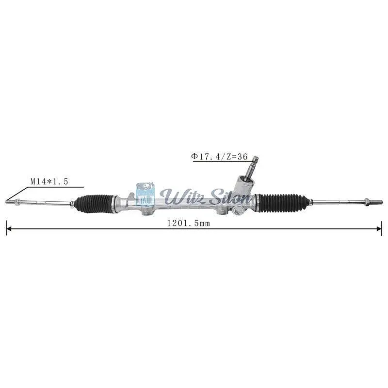 45510-BZ170 RHD Hydraulic Power Steering Rack For Toyota AGYA 2012-2016