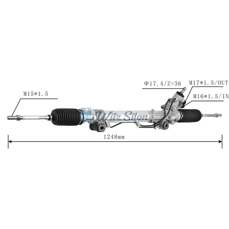44200-35061 LHD Hydraulic Power Steering Rack For Toyota PRADO (_J1_)] 1998-2007