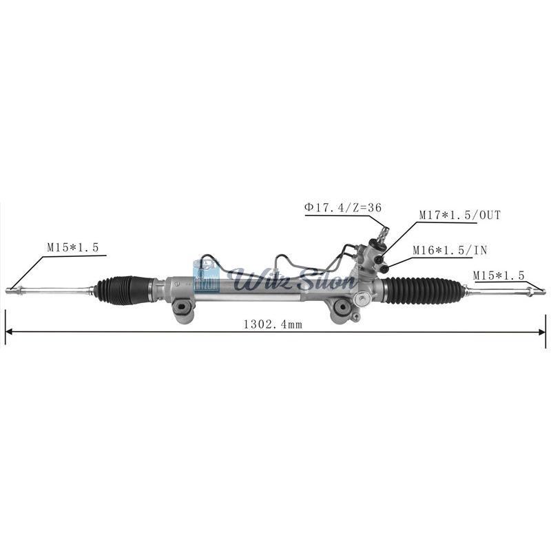 Steering Rack for Toyota HILUX VIGO 4WD 44200-0K040 442000K040 44250-0k040 442500k040 Left Hand Drive