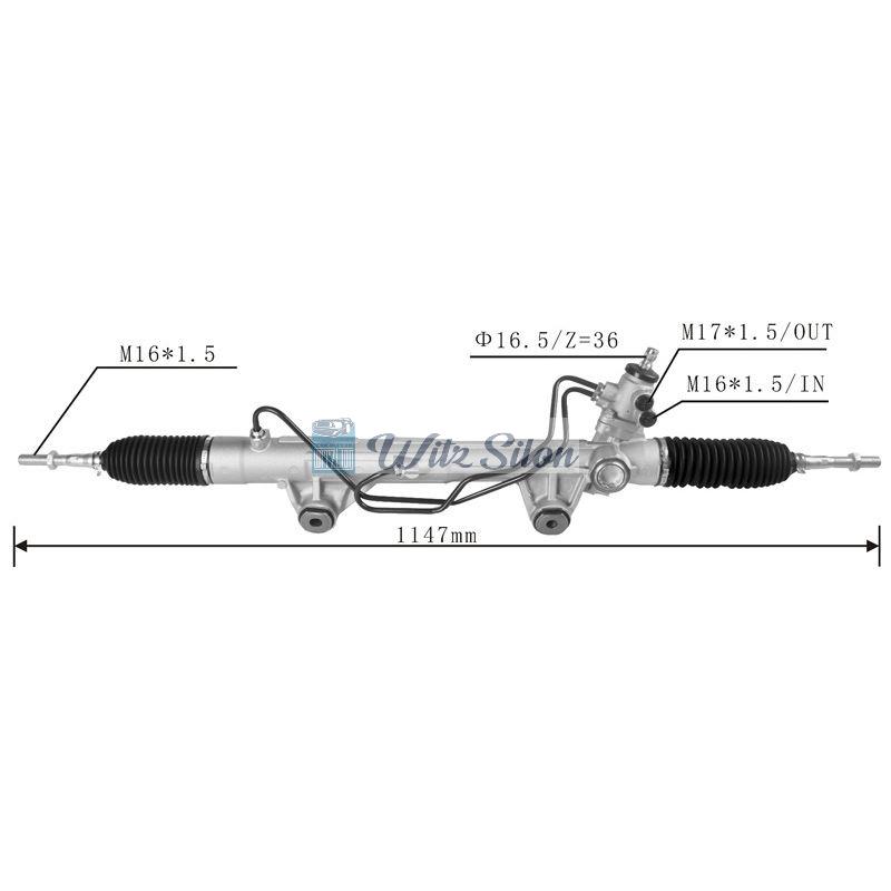 4410A603 LHD Hydraulic Power Steering Rack For MITSUBISHI L200 2015-