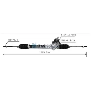 OEM 94754800 Steering Gear Power Steering Rack For CHEVROLET TORNADO
