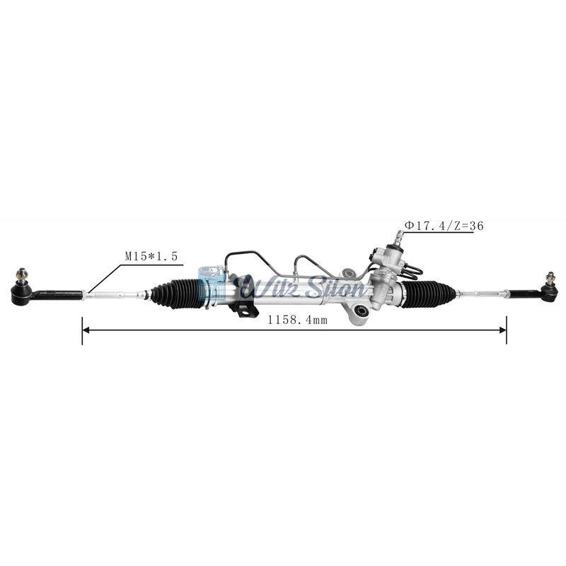 44200-26470 RHD Hydraulic Power Steering Rack For Toyota HIACE V Box (TRH2_ KDH2_) 2004-