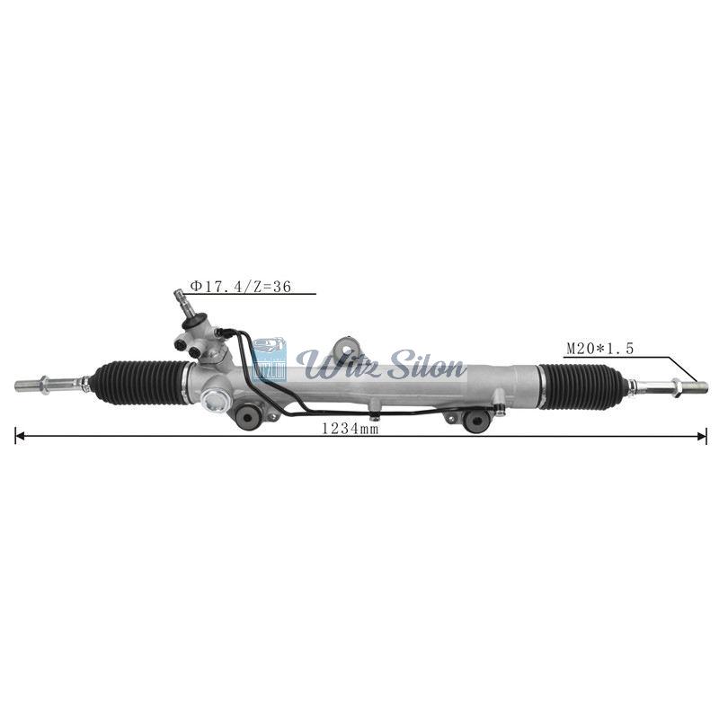 44200-60130 RHD Hydraulic Power Steering Rack For Toyota Land Cruiser 2007-