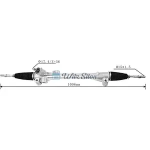 45500-02130 45500-02300 45510-12390 LHD Hydraulic Power Steering Rack For Toyota PRIUS PLUS (_W4_) 2011-