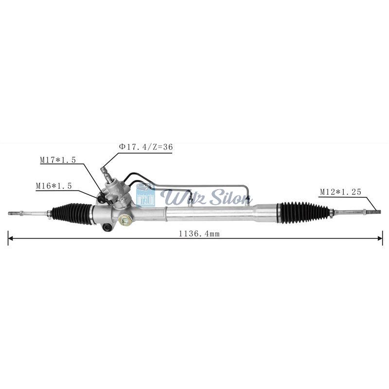 44200-BZ010 RHD Hydraulic Power Steering Rack For Toyota AVANZA 2003-2004